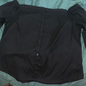 Express Large off the shoulder shirt